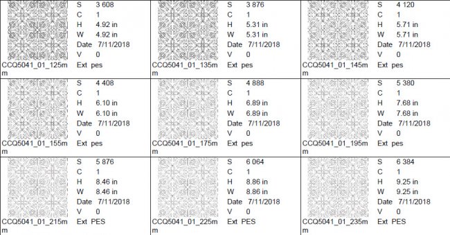 CCQ5041 - Decorative Tulip 1 - 4in1