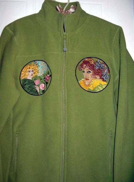 BFC0243 Art Nouveau Ladies