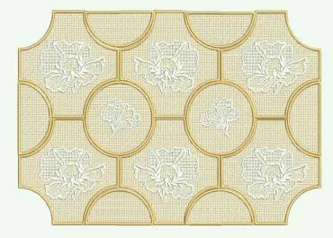BFC0275 Tablecloths - Floral Elegance