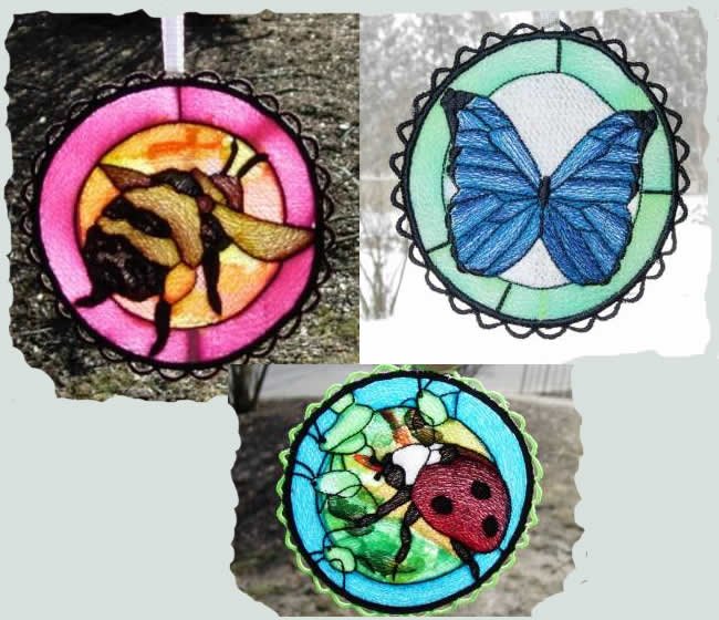 BFC0272 Stained Glass Sun Catchers