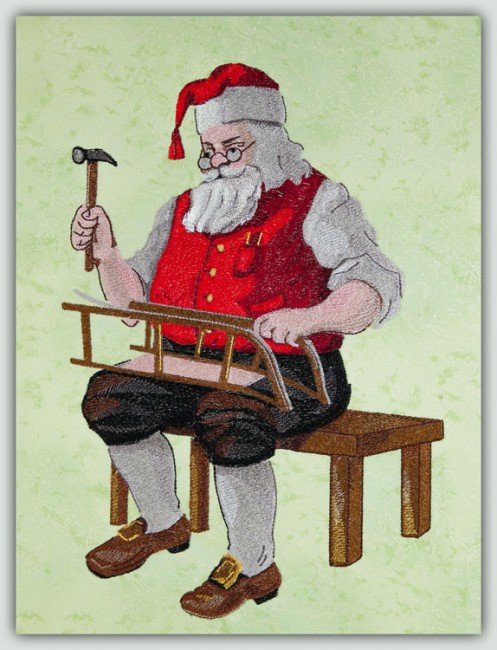 BFC31797 Santa at Work
