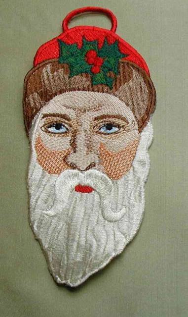 BFC0148 Victorian Santa Ornaments