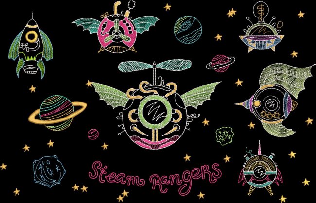 BFC1991 Steampunk Steam Rangers