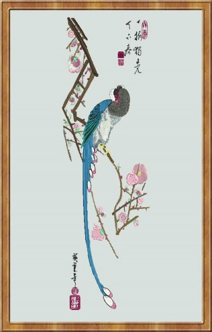 BFC0491 Japanese Panel - Spring