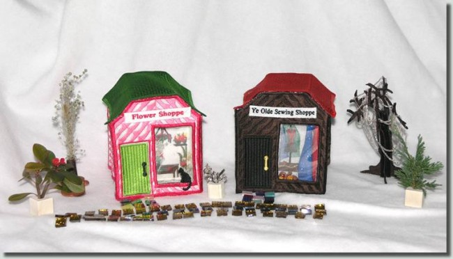 BFC0518 Christmas Village-The Shops