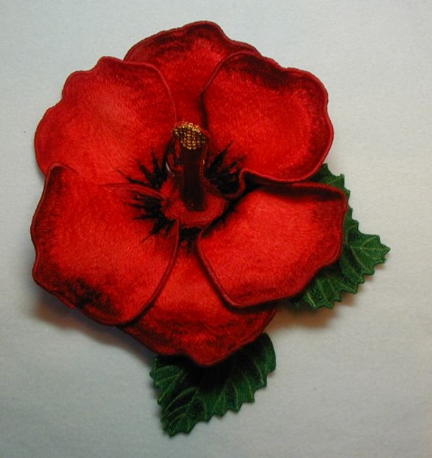 BFC0188 Lace Sculpture - Hibiscus