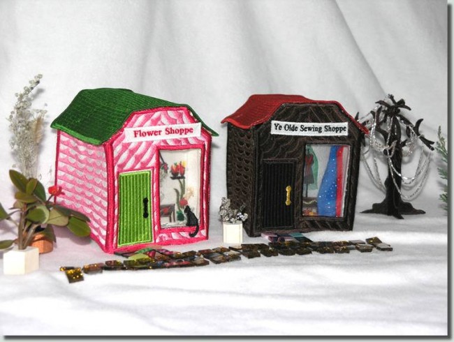 BFC0518 Christmas Village-The Shops