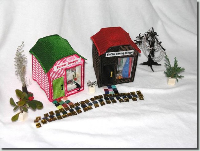 BFC0518 Christmas Village-The Shops