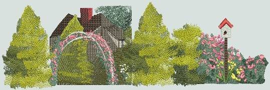 BFC0458 Rose Cottage Designs