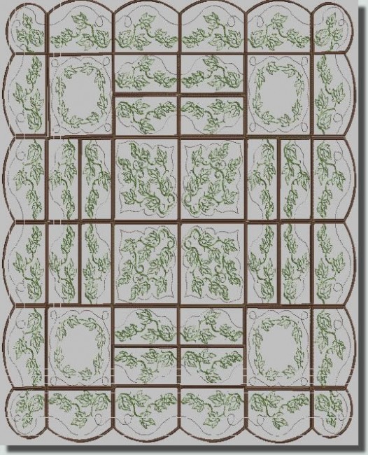 BFC0479 Victorian Quilt in the Hoop II