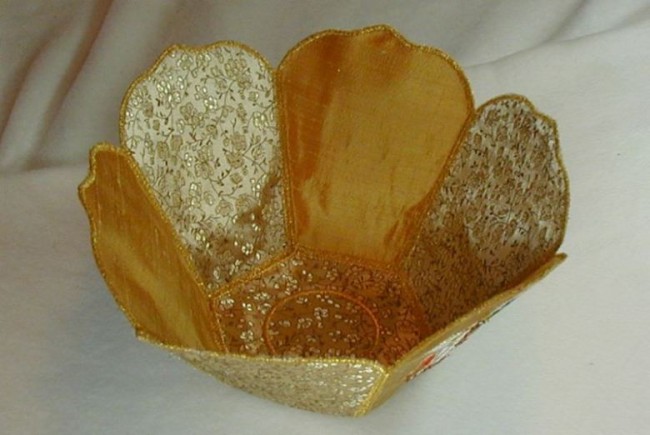 BFC0195 Lace Bowl Victorian Angels