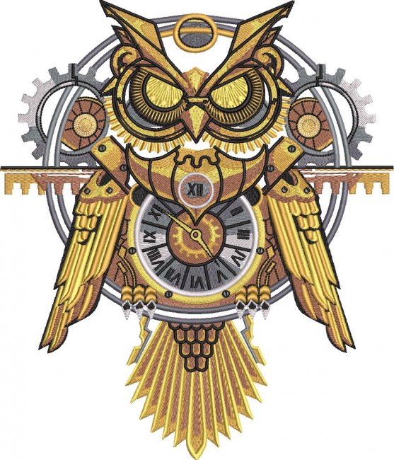 BFC1872 Noble Steampunk Owl
